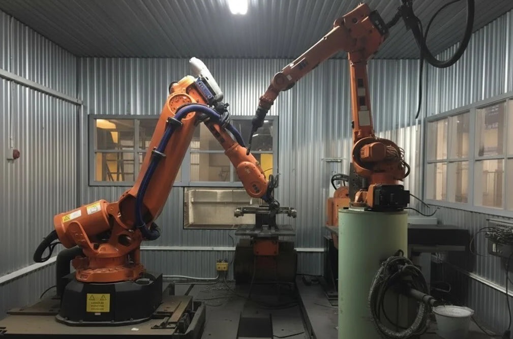 Robotic cell view 1
