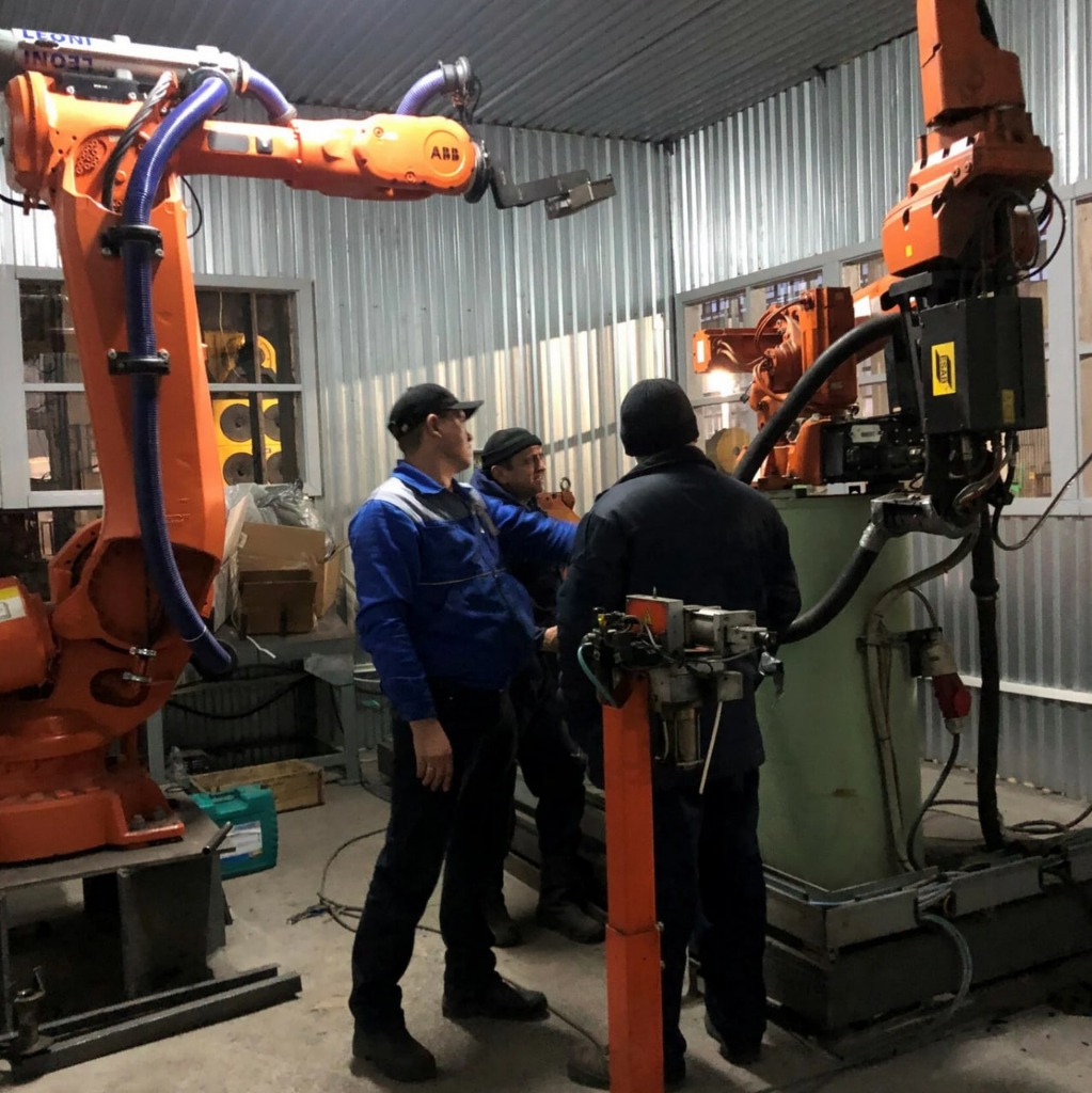 Robotic cell view 2